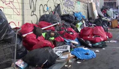 Trash, encampments overwhelm downtown Los Angeles post office