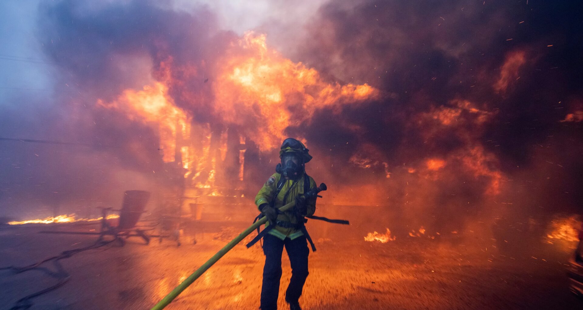 Trump says he'll be looking into banks regarding Los Angeles wildfires