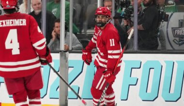 Wisconsin hockey senior Simon Tassy signs with Bakersfield Condors