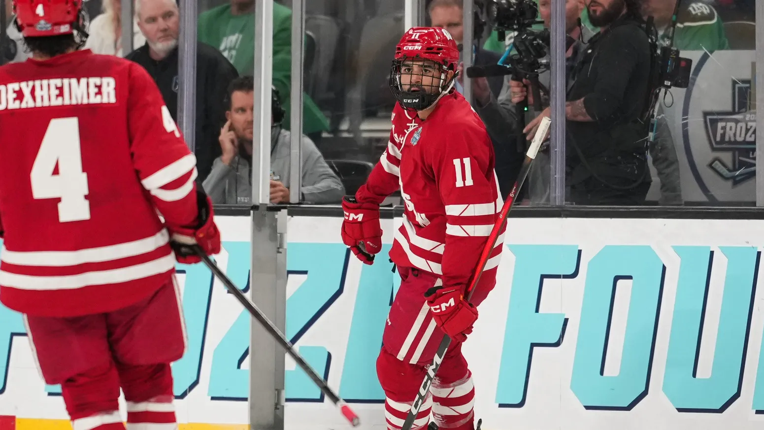 Wisconsin hockey senior Simon Tassy signs with Bakersfield Condors