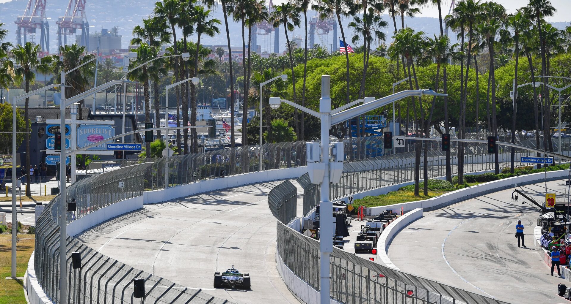 IndyCar starting lineup for race at Long Beach in April 2026
