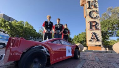 Sacramento students head to Switzerland after zero-emission racecar wins gold