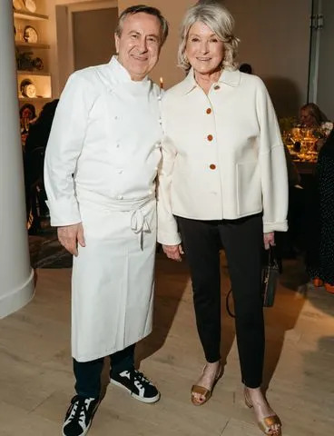 Daniel Boulud and Martha StewartCredit: Allan Zepeda