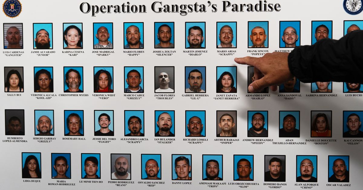 Federal authorities arrest 2 dozen Mexican Mafia members and associates in California :: WRAL.com