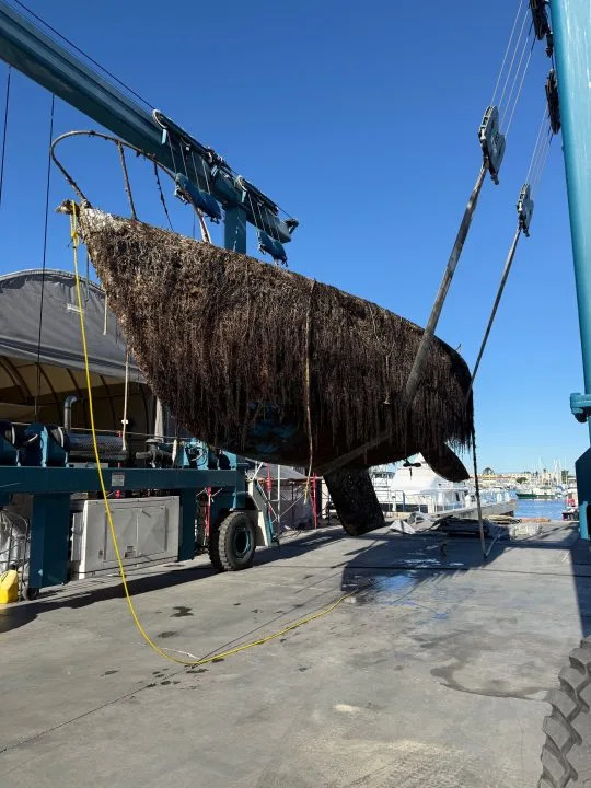 Vessel removed from Zuniga Shoals Jetty. (Port of San Diego)