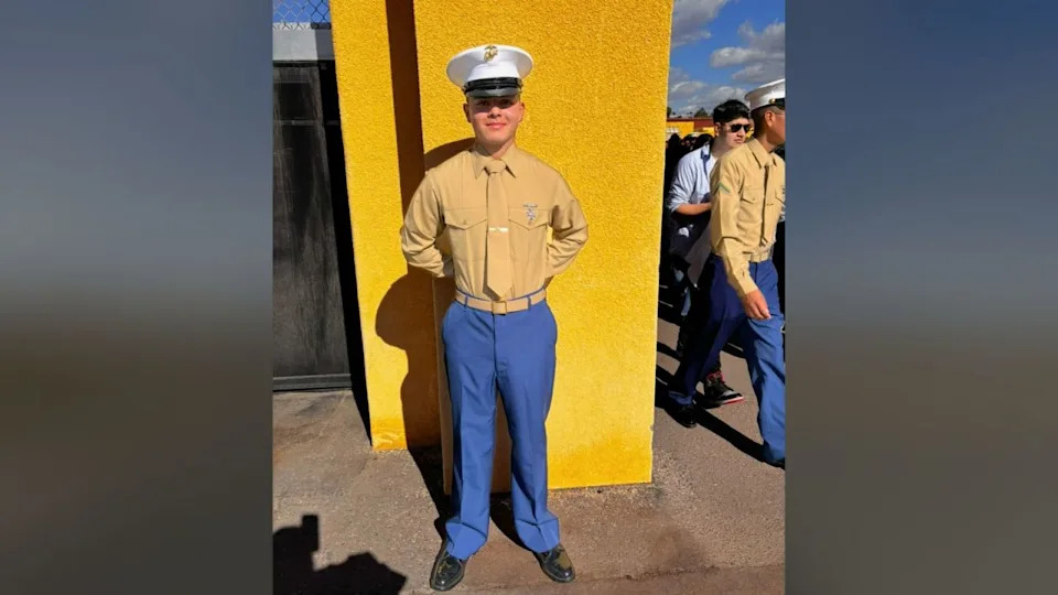 The victim, Daniel Montano, 21, of San Bernardino, was killed in a stabbing in Wilmington, North Carolina on April 5, 2026. He was a lance corporal with the 1st Battalion, 2nd Marine Division based at Camp Lejeune. (GoFundMe)