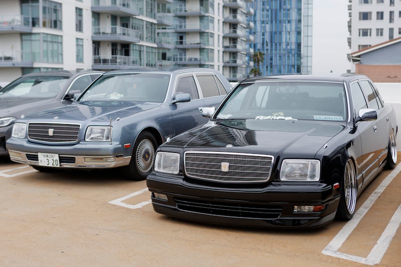 Imported luxury cars from Japan