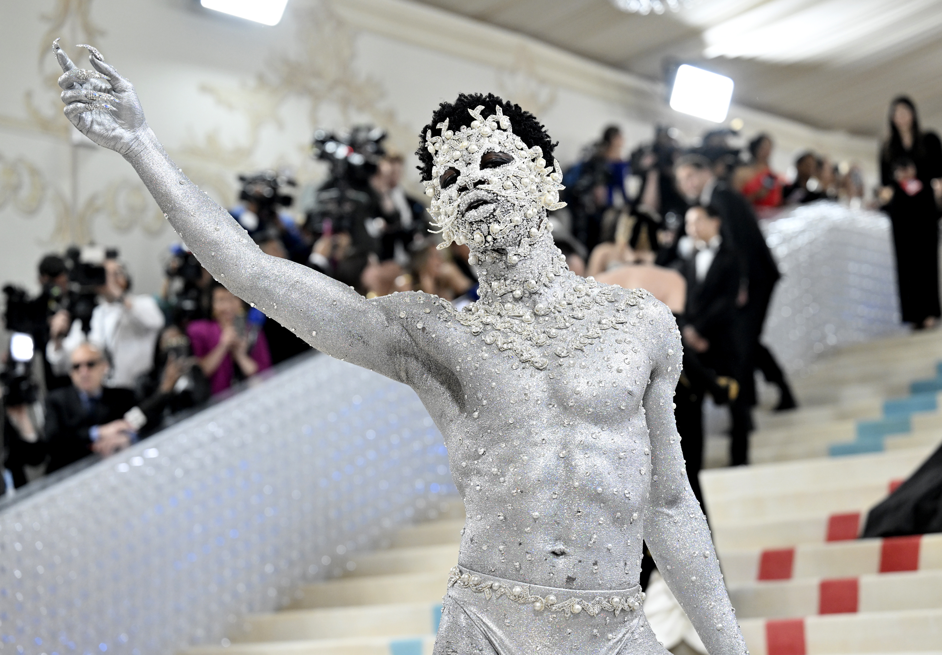Lil Nas X attends The Metropolitan Museum of Art’s Costume...