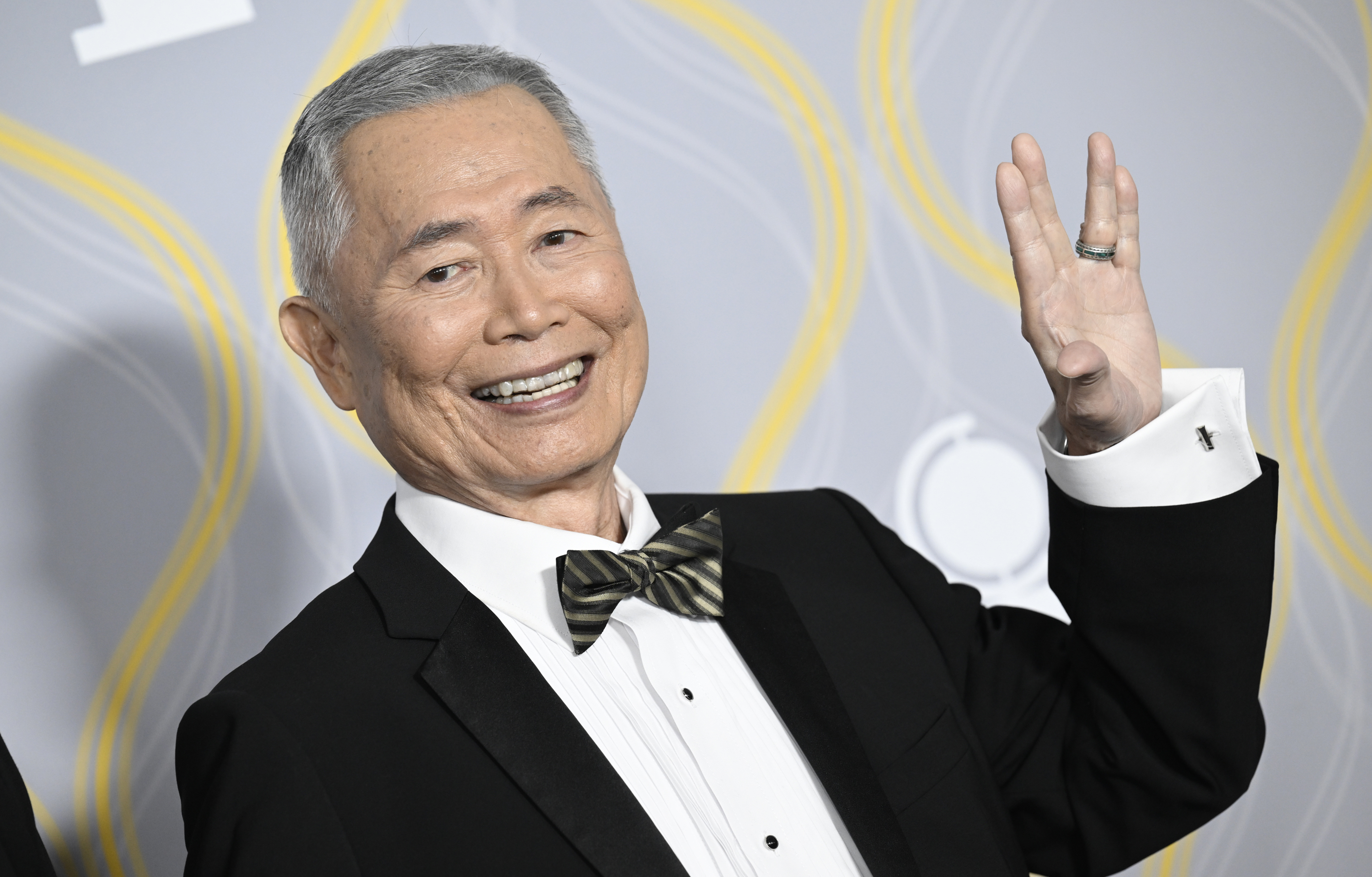 FILE – George Takei appears at the 75th annual Tony...