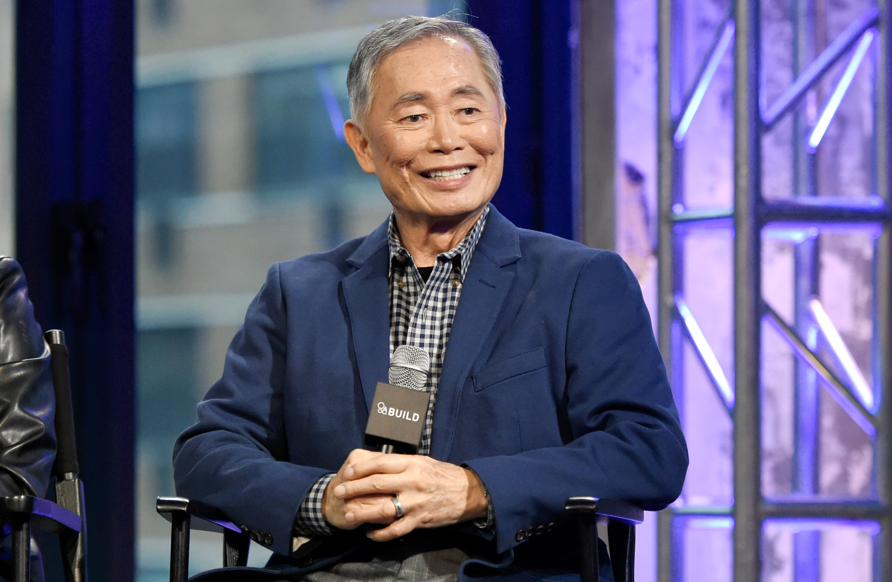 Actor George Takei participates in AOL’s BUILD Speaker Series to...
