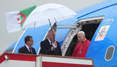 Pope visits Africa, calls for peace in Algeria amid Iran war backdrop