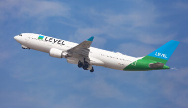 LEVEL A330 taking off