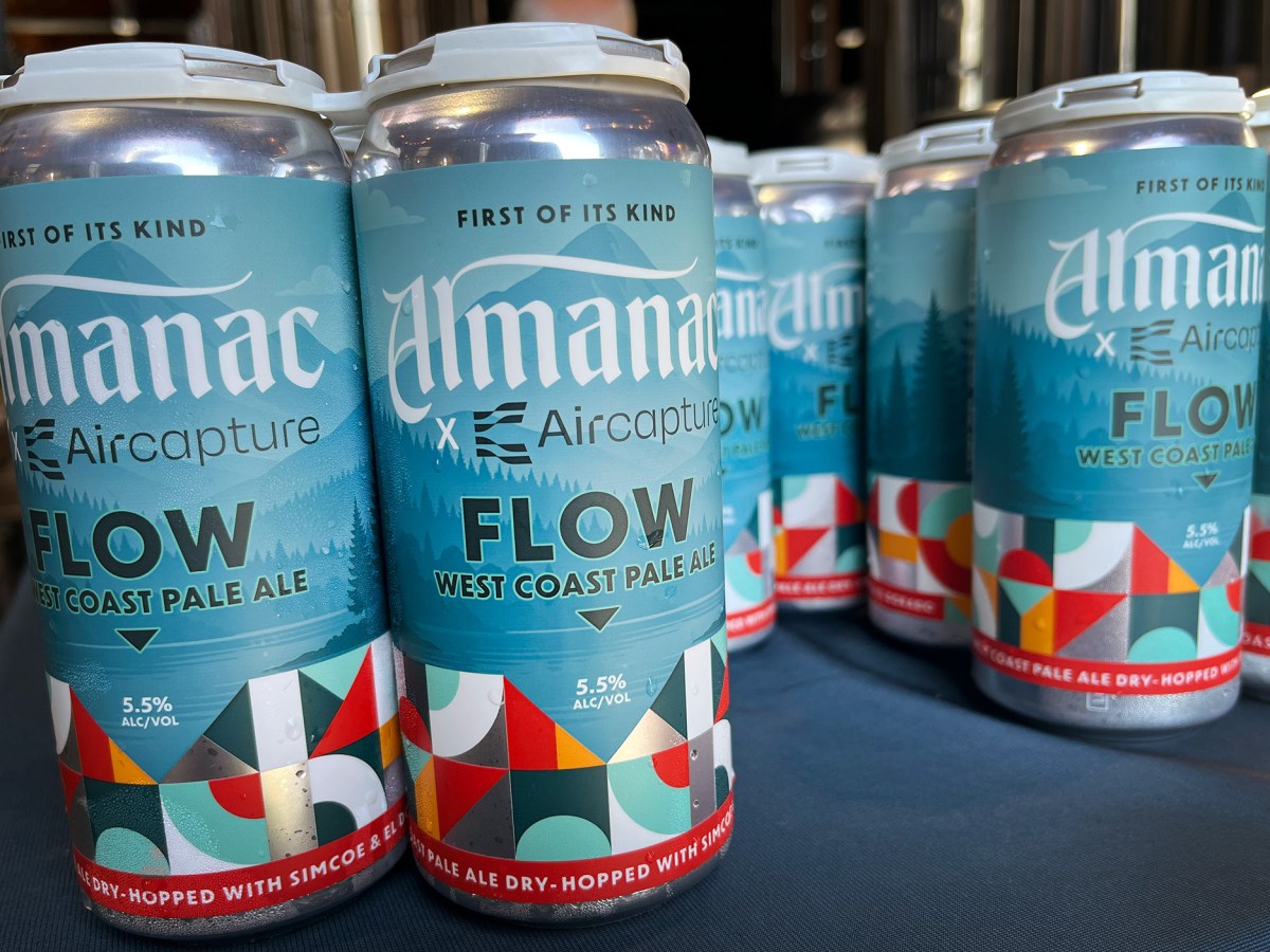 Air today, beer tomorrow. Almanac partners with Berkeley company on first air-capture carbonated beer