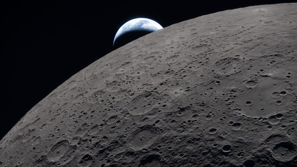 Earthrise from Artemis II