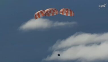 Historic return to the Moon culminates in dramatic splashdown off San Diego