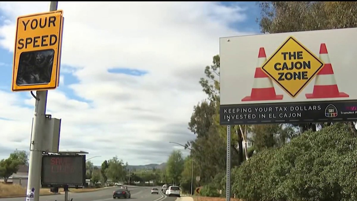 El Cajon drivers will soon see automated warning system for speeding – NBC 7 San Diego