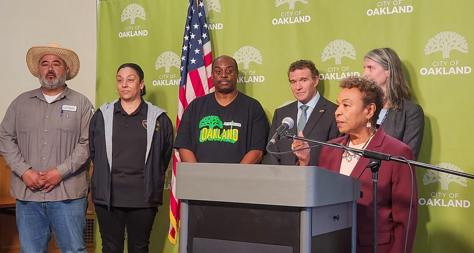 Oakland leaders tout illegal dumping crackdown with tougher fines, AI tech