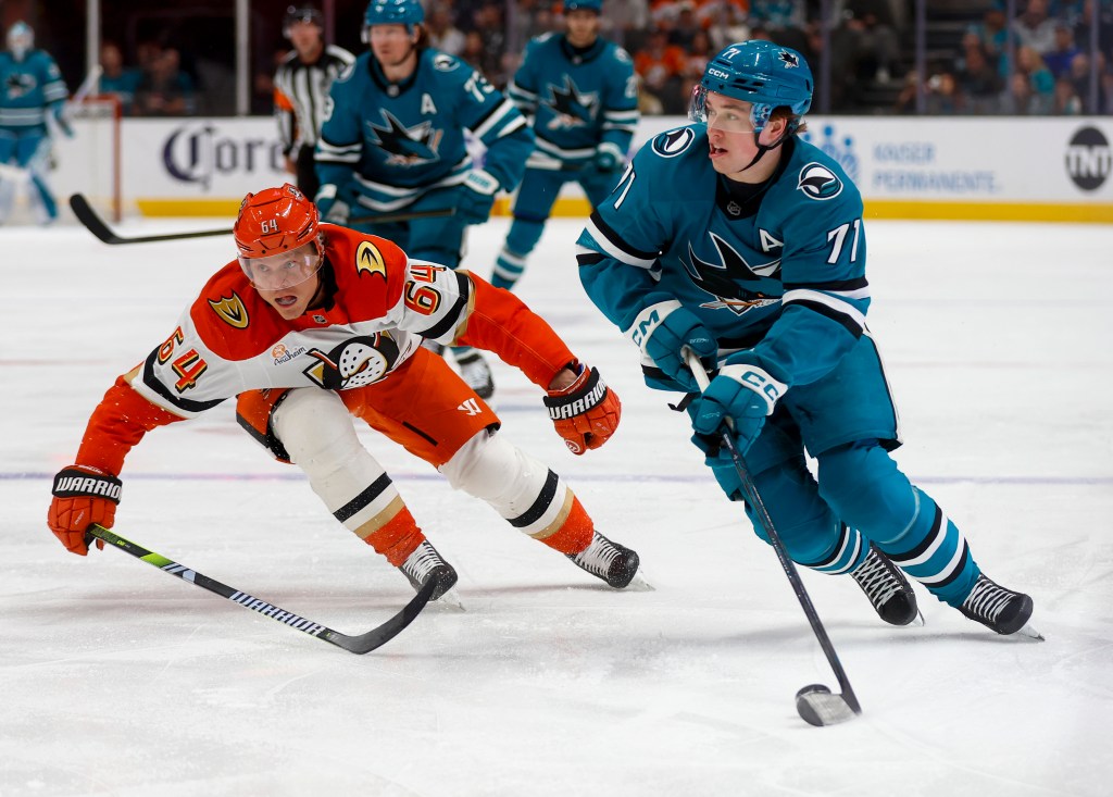 San Jose Sharks, led Macklin Celebrini, earns big win over Anaheim Ducks