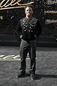 Kai Cenat at the "Michael" Los Angeles Premiere held at The Dolby Theatre on April 20, 2026 in Los Angeles, California.