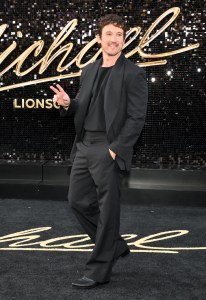 Miles Teller at the "Michael" Los Angeles Premiere held at The Dolby Theatre on April 20, 2026 in Los Angeles, California.