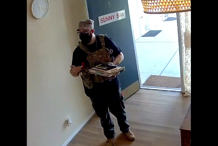 Brandon Kroning footage in Cupertino - Santa Clara County Sheriff's Office Image