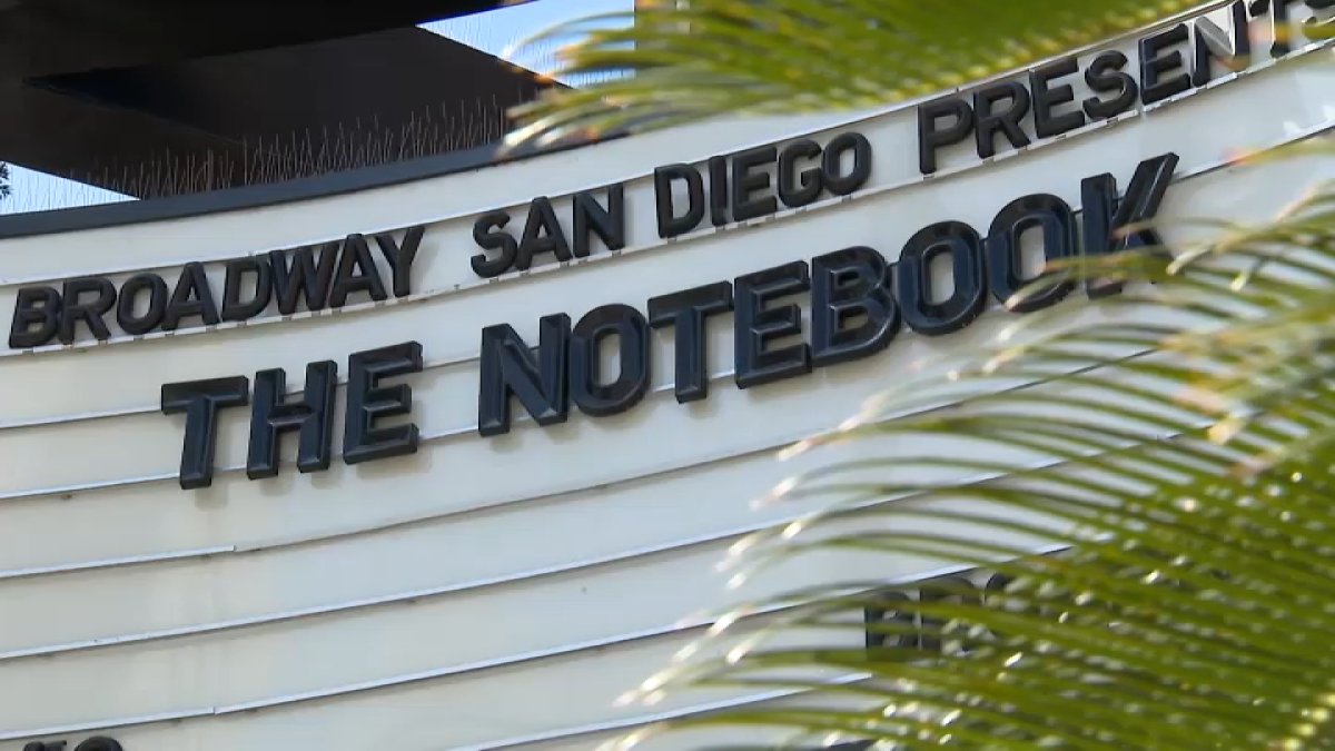 The Notebook musical plays San Diego Civic Theatre with local ties – NBC 7 San Diego