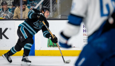 Sharks Recall Prospect Defenseman With Playoff Hopes All But Gone