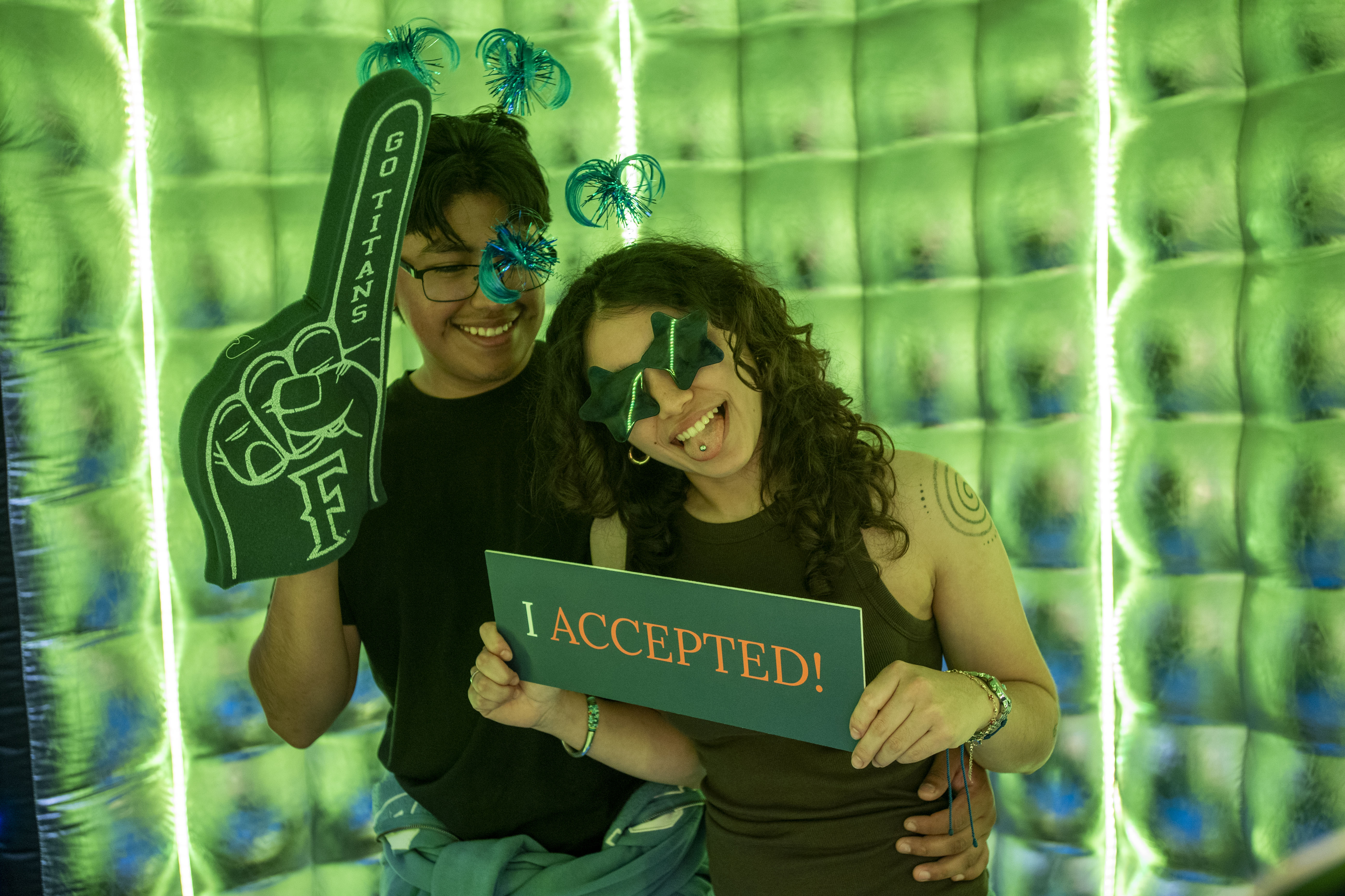 Become a Titan was an open house event where prospective...