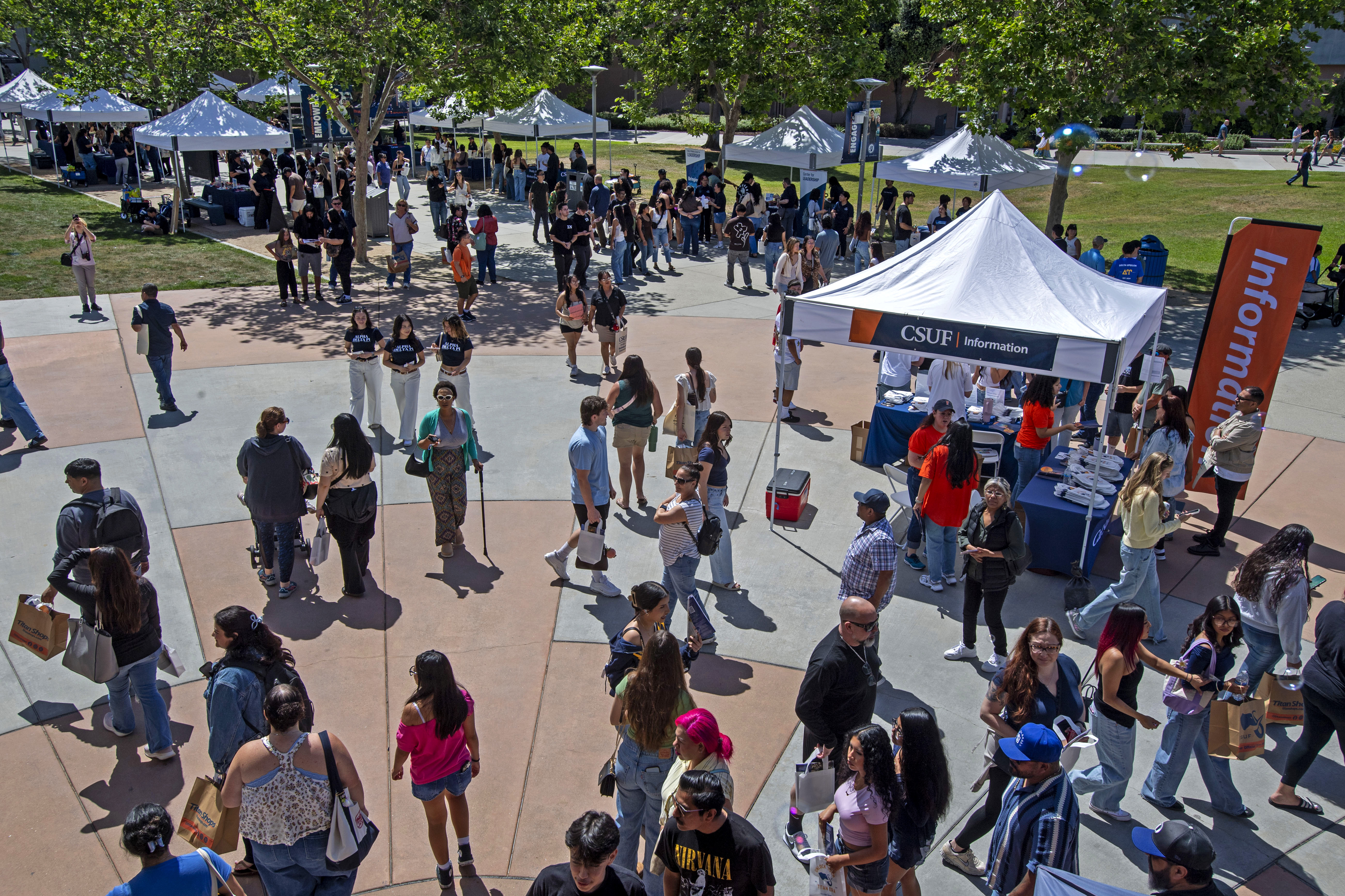 Become a Titan was an open house event where prospective...