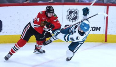 Chicago Blackhawks 5, San Jose Sharks 2 in season finale