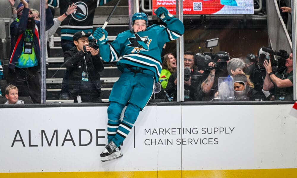 SJHN Daily: Celebrini Writes Letter to Fans, Sahlin Wallenius Loaned to Cuda, Sharks Watch Giants