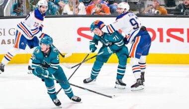 Sharks Locker Room: There's Another Level for Celebrini, San Jose To Reach