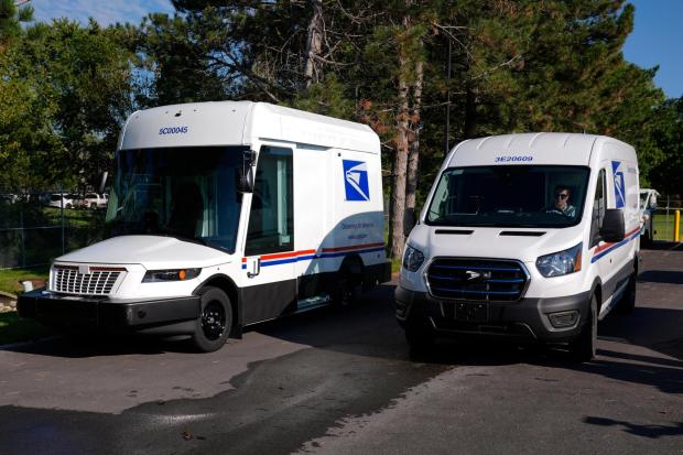  The U.S. Postal Service's next-generation delivery vehicle.
