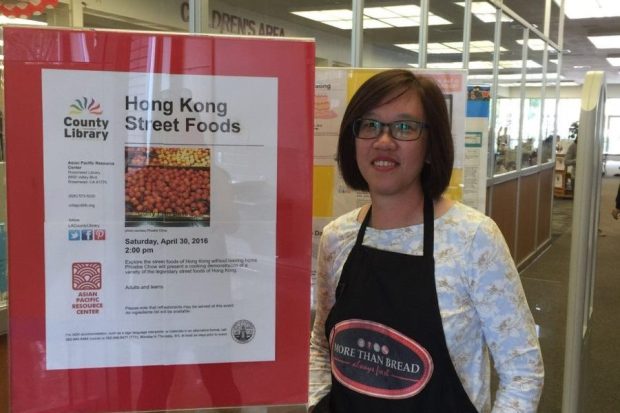 Chef Phoebe Chow teaches and demonstrates Chinese cooking 2025 (Photo courtesy of Phoebe Chow)
