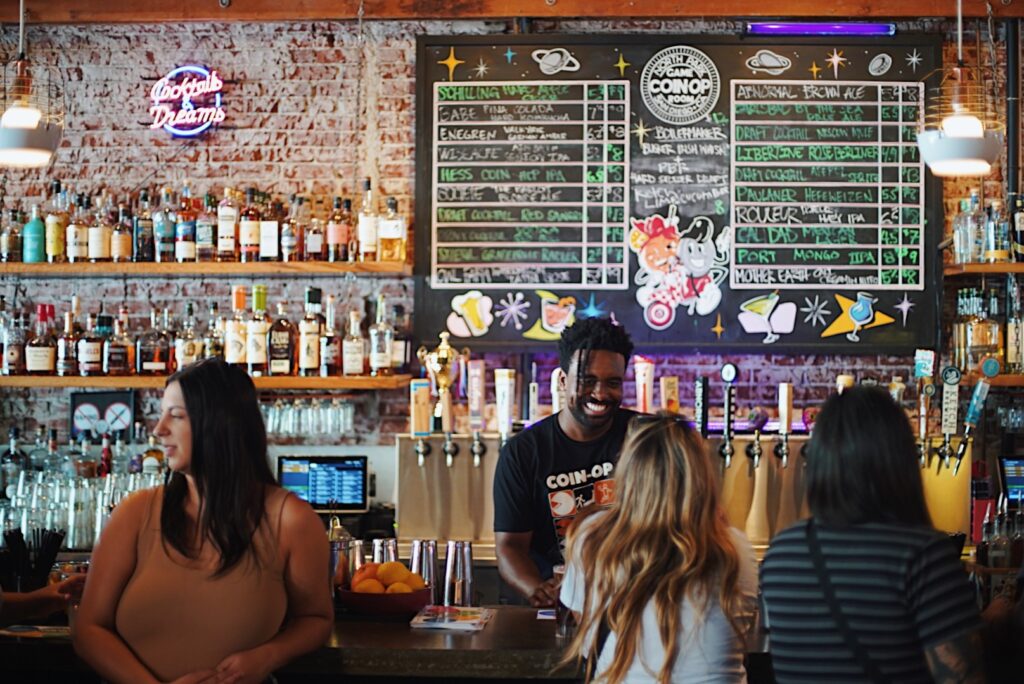 coin-op bar