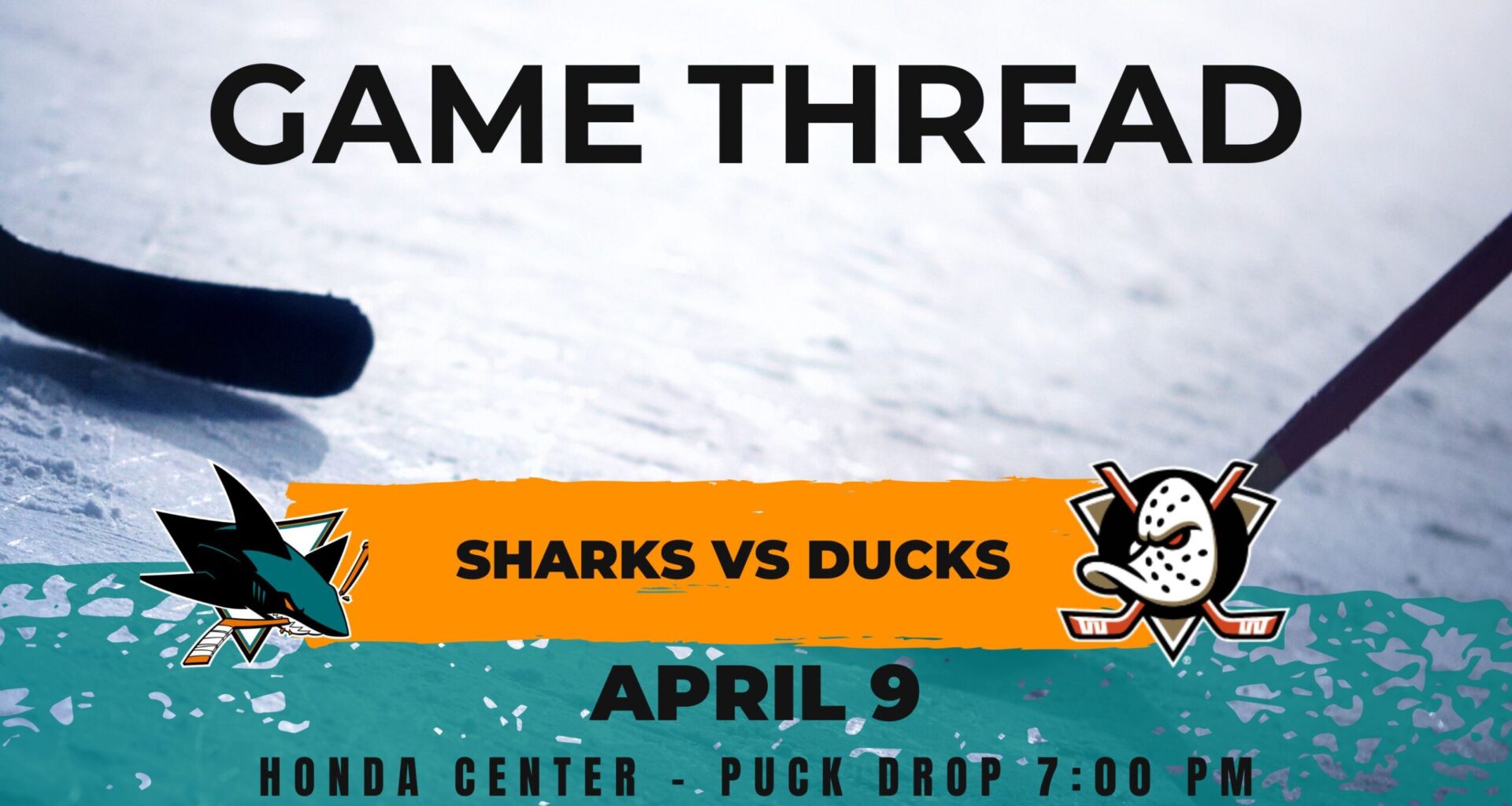 Sharks at Ducks game 78: Lines, game thread and how to watch