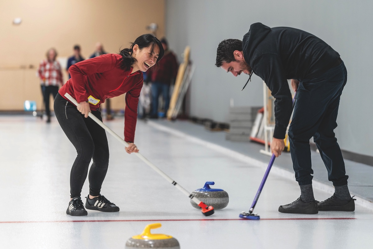 Curling is the new black