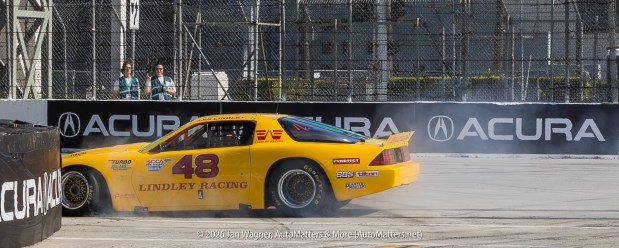 Historic Trans Am Challenge racer overcooked it into Turn 1(Jan Wagner)