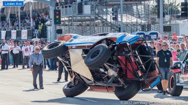 Jim Michaelian staring down a SPEED Energy Stadium SuperTruck in 2017 (Jan Wagner)