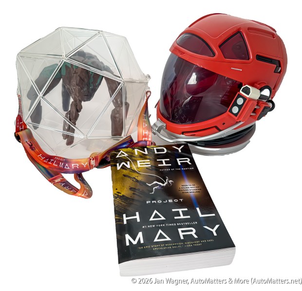 Project Hail Mary collectable popcorn buckets & book(Jan Wagner)