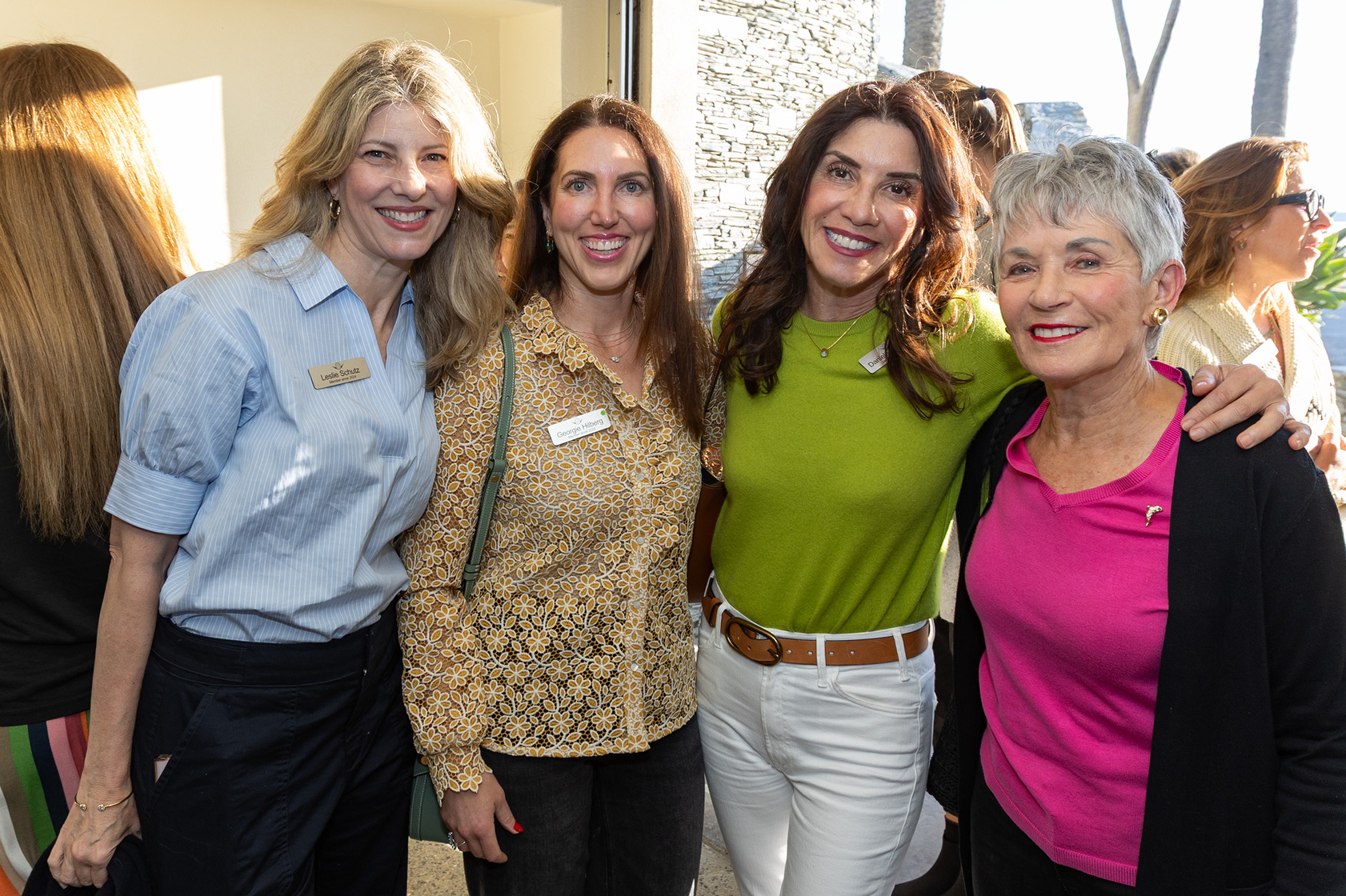 Leslie Schutz, Georgie Hilberg, Daniela Meshkat, Susan Goodell (Jon Clark)