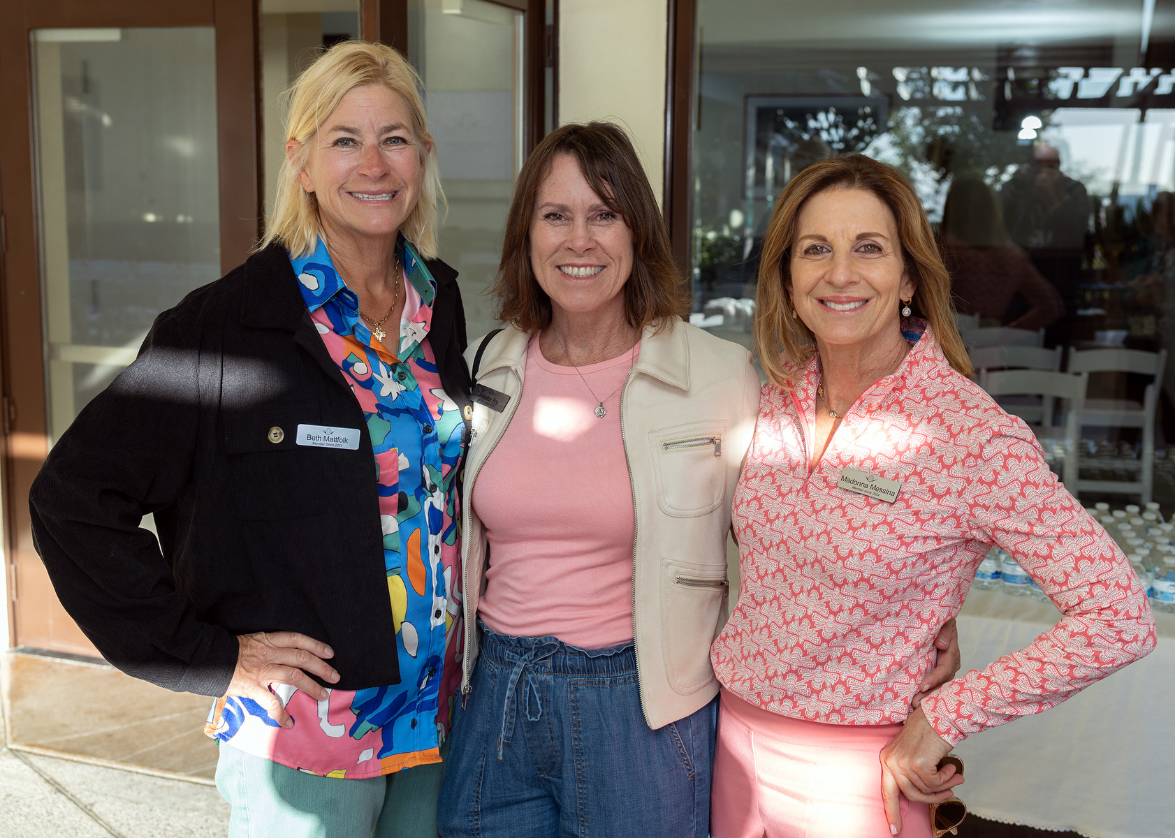 Beth Mattfolk, Jennifer Fry, Madonna Messina (Jon Clark)