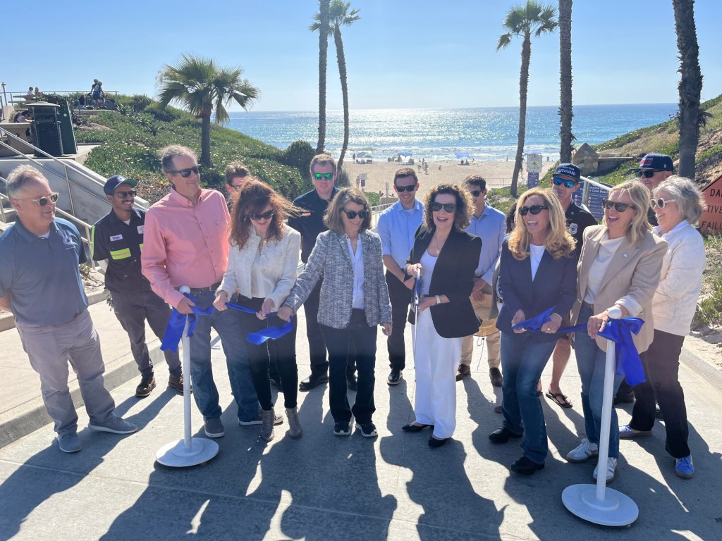 Solana Beach Mayor cuts ribbon on Fletcher Cove improvements – San Diego Union-Tribune