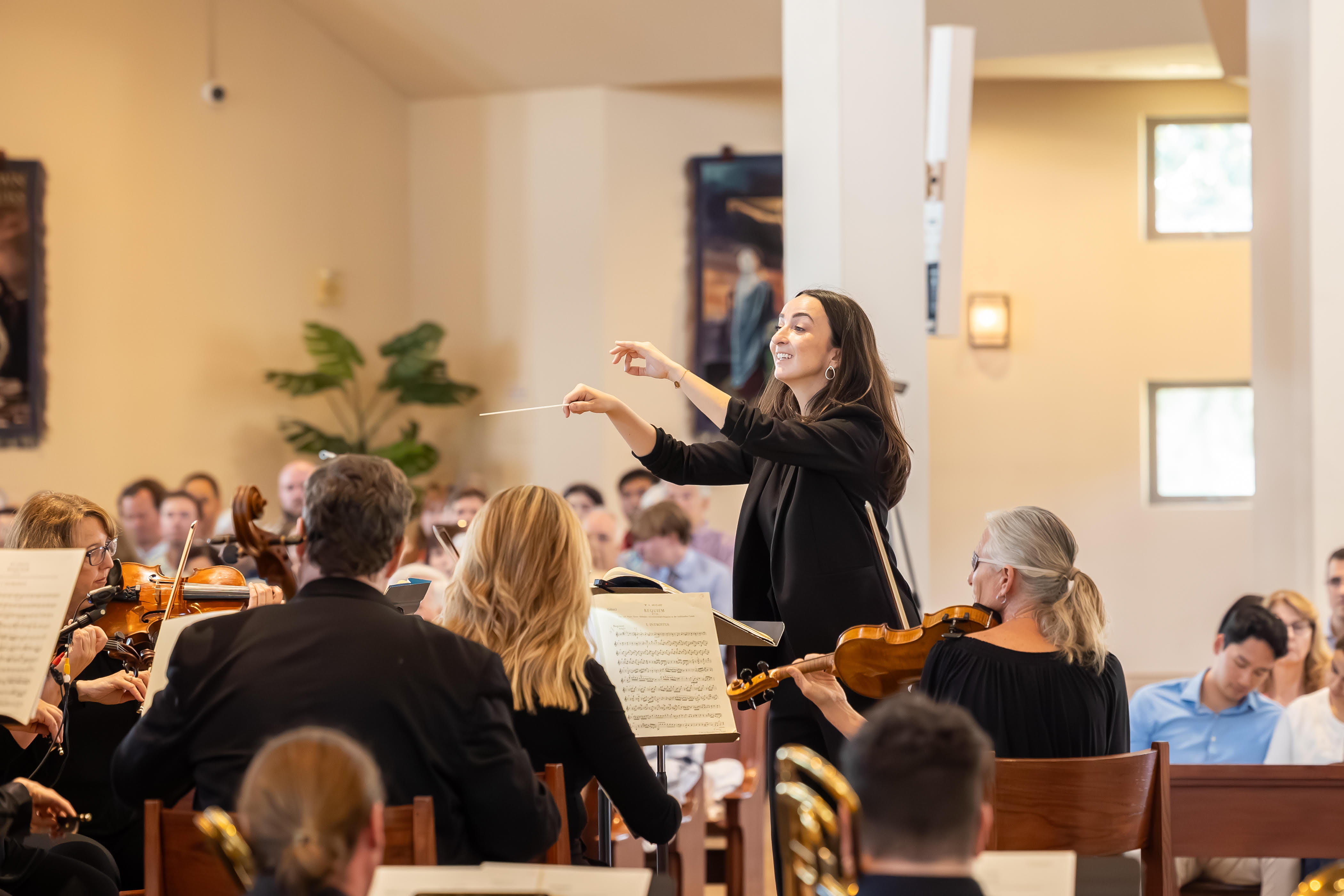 Catherine Marshall, the director of music at St. Thérèse of...