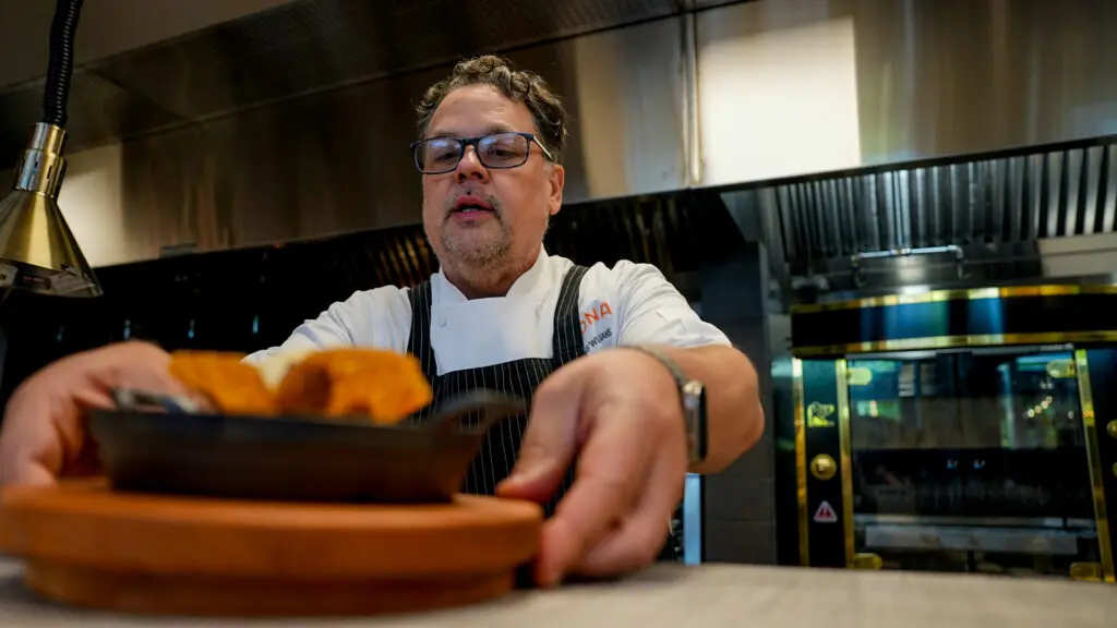 Deneb Williams, the owner of Aiona on April 16, 2026. Photo by Denis Akbari.