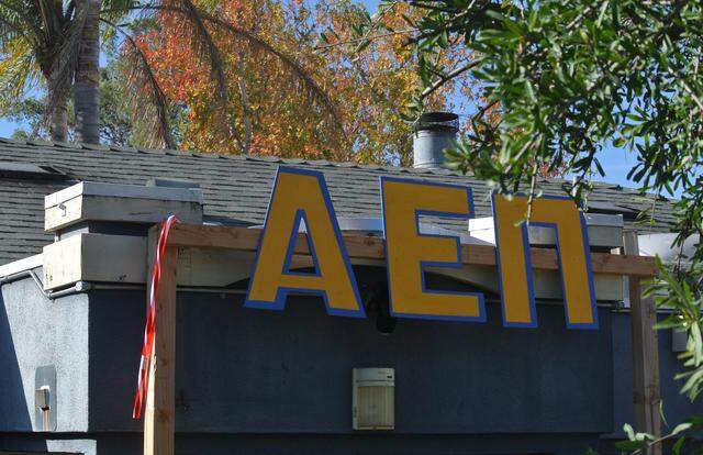 Cal Poly’s Alpha Epsilon Pi fraternity lost its conditional use permit in March 2026 after receiving too many noise violations. 