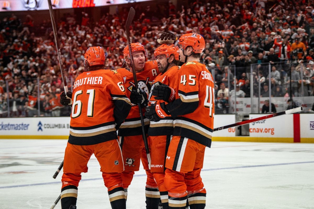 Anaheim Ducks Celebrate