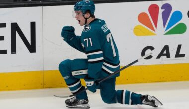 Celebrini keeps Sharks in playoff hunt with 107-point season – The Press Democrat