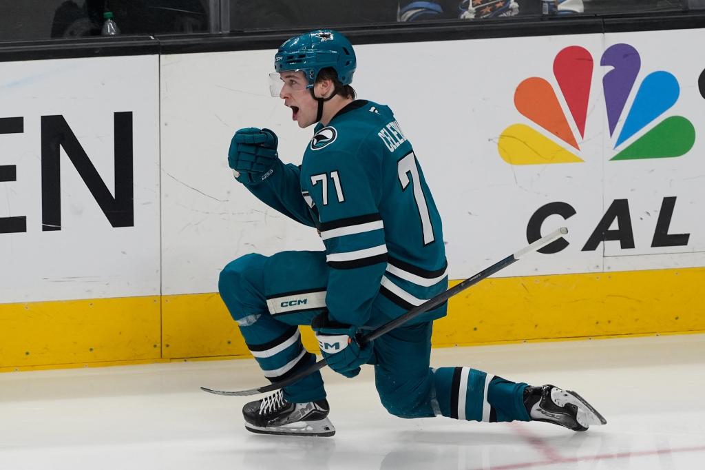 Celebrini keeps Sharks in playoff hunt with 107-point season – The Press Democrat