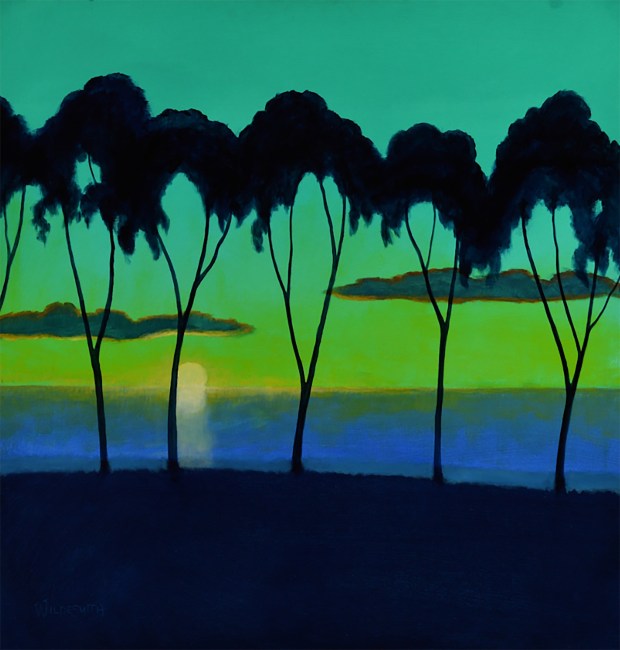 "La Jolla Sunset" by Encinitas artist Sidney Wildesmith. (Courtesy JLSD)